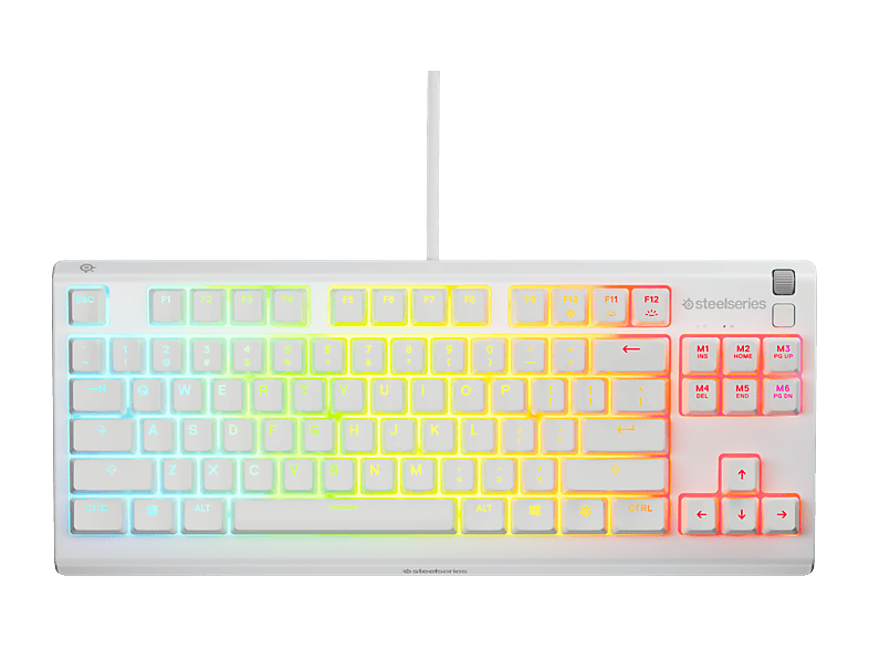Klawiatura STEELSERIES Apex 3 TKL Biały