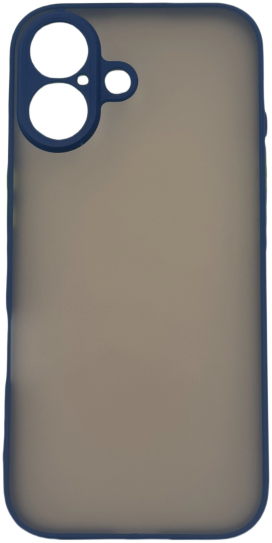 CASE AND PRO iPhone 17 műanyag tok, kék-zöld (MATT-IPH17-BLG)