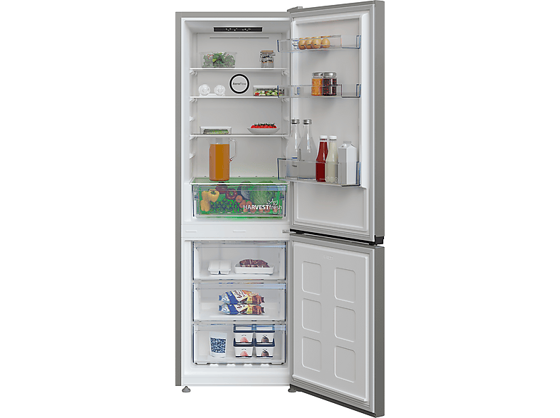 BEKO B5RCNA346HG Kühlgefrierkombination (C, 301 l, 1796 mm hoch, Manhattan Gray)
