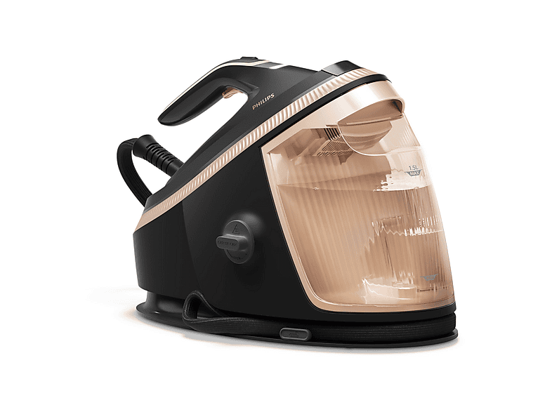 Generator pary PHILIPS PerfectCare PSG7300/80 TurboPower SteamGlide Elite Czarno-złoty – zdjęcie 3