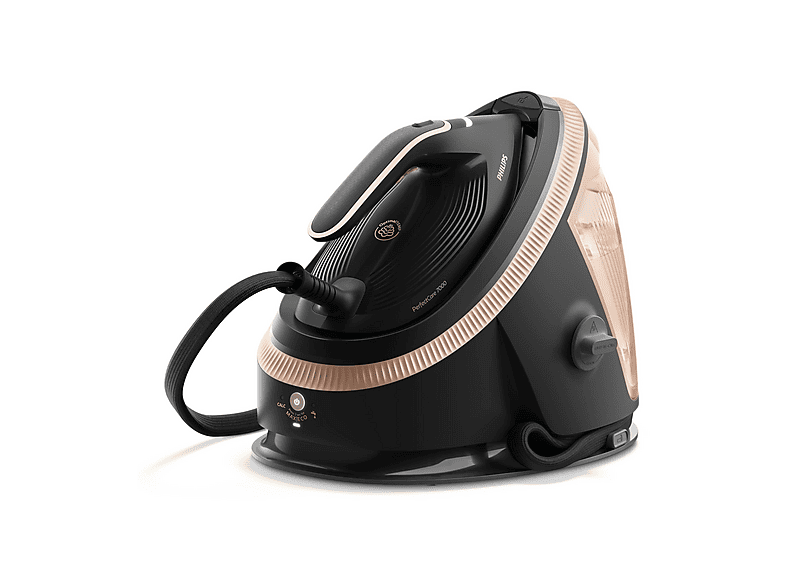 Generator pary PHILIPS PerfectCare PSG7300/80 TurboPower SteamGlide Elite Czarno-złoty – zdjęcie 2