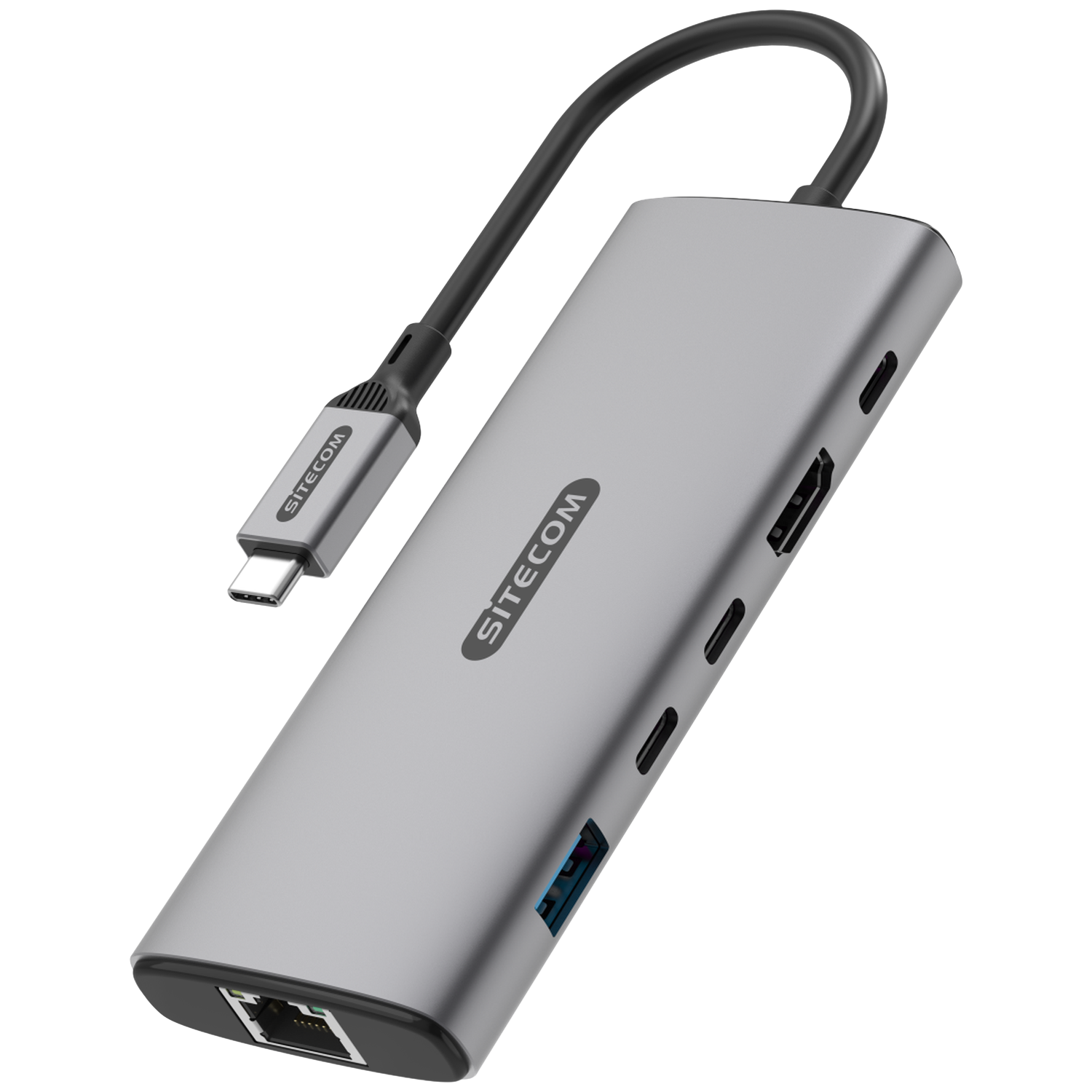 Sitecom 6in1 Usb-c Pd Multiport Adapter G3 Multiportadapter