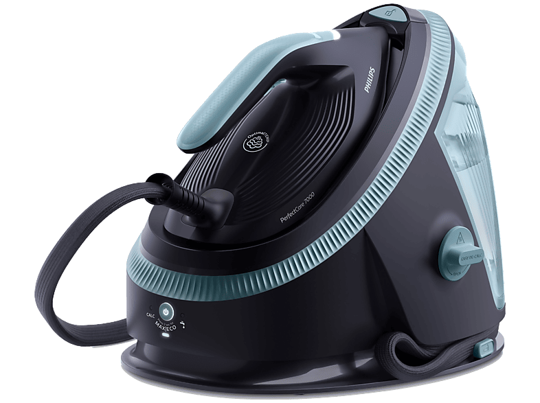 Philips PSG7200/20 Perfect Care 7000 Series Dampfbügeleisen (8,5 bar, 3120 Watt, 1,5 l Wassertank, Blau)