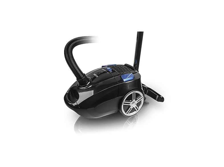 Aspirador con bolsa - KOENIC KVC 7324, 700 W, 3 l, Negro