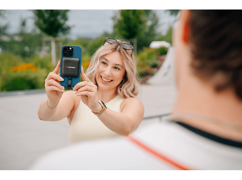 Thumbnail - VERBATIM SnapBack Magnetische Festplatte, 512 GB SSD, extern, Mocha Metallic