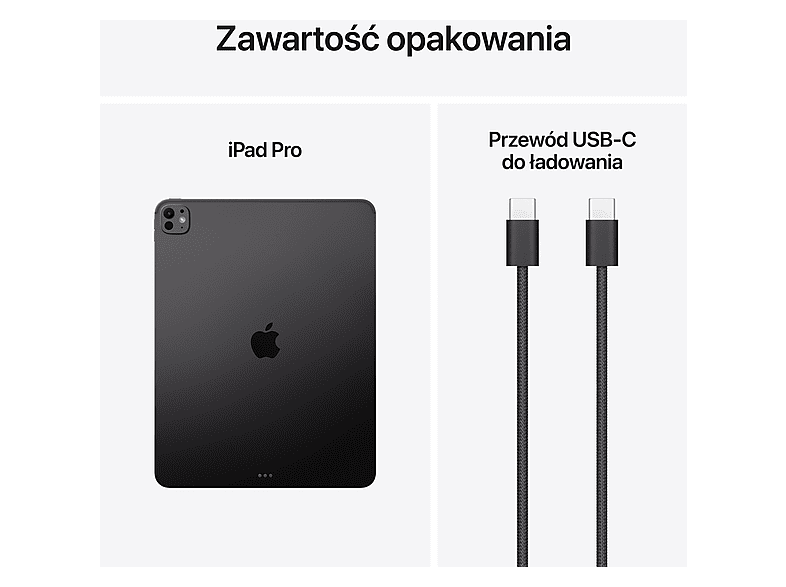 Apple iPad Pro 13-calowy Wi-Fi 2 TB ze szkłem o nanoteksturze - Gwiezdna czerń – zdjęcie 2