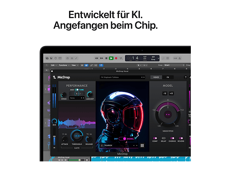 Apple MacBook Pro Space Schwarz MDE34D/A - 35,6cm (14''), M5 10-Core Chip, 10-Core GPU, 24GB RAM, 1TB SSD / ohne Netzteil