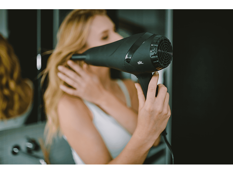 ok. OHD 4211 B Hair Dryer Haartrockner Schwarz (2200 Watt) — Foto 3 von 5
