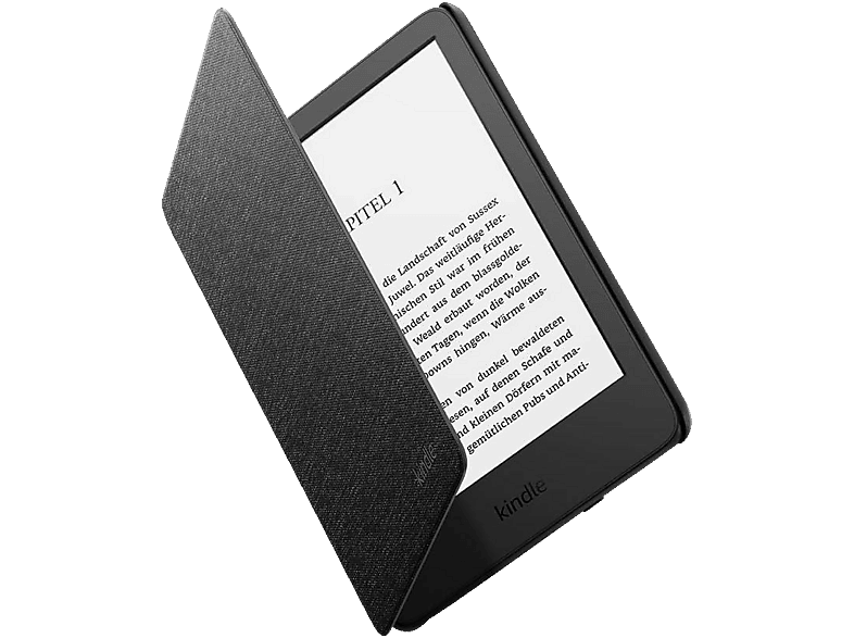 KINDLE Bookcover für KINDLE 11. Generation (2022), Stoffhülle, Schwarz; Schutzhülle----Schutzhülle