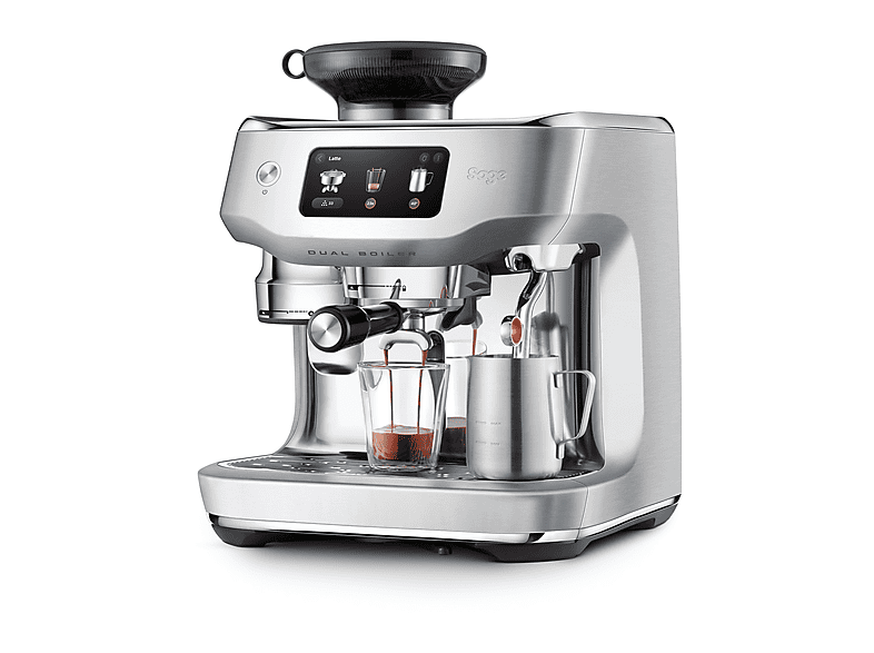 SAGE SES995BSS4EEU1 Oracle™ Dual Boiler Espressomaschine Gebürstetes Edelstahlgrau