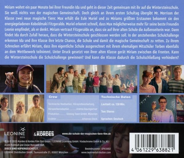 Das Bild ist ein Filmplakat mit Text und Bildern von Charakteren.