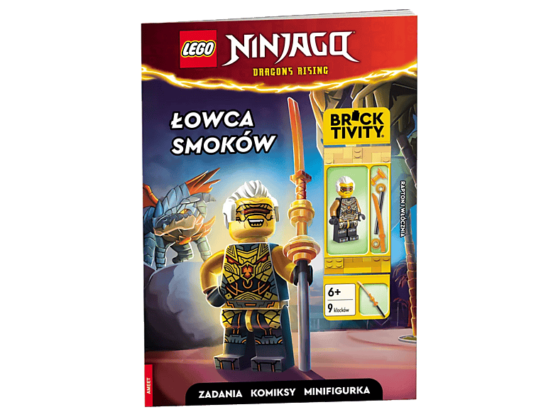 Książka LEGO Ninjago Łowca smoków