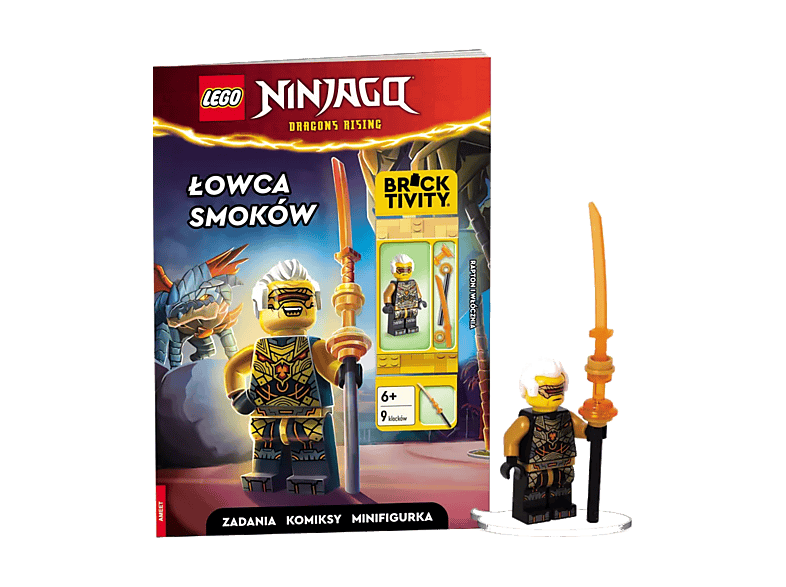 Książka LEGO Ninjago Łowca smoków – zdjęcie 2