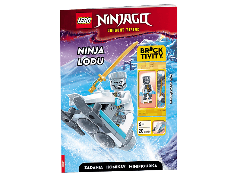 Książka LEGO Ninjago Ninja Lodu