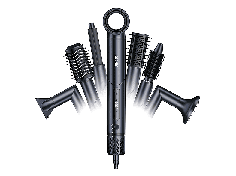 Suszarko-lokówka KOENIC wielofunkcyjna KMS 143425 Multi hair styler Granatowy