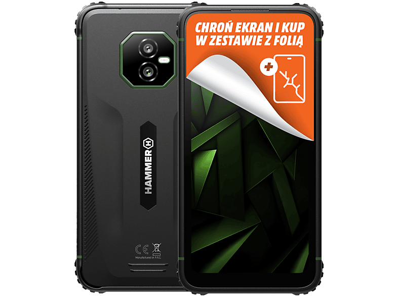 Smartfon HAMMER Ranger 4G (LTE) 6 GB/ 128 GB Czarny
