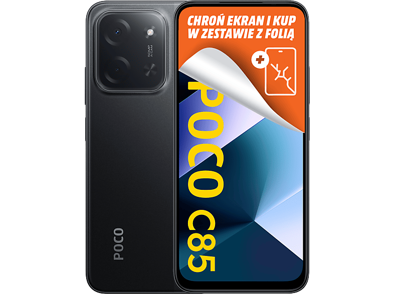 Smartfon POCO C85 8/256GB Czarny