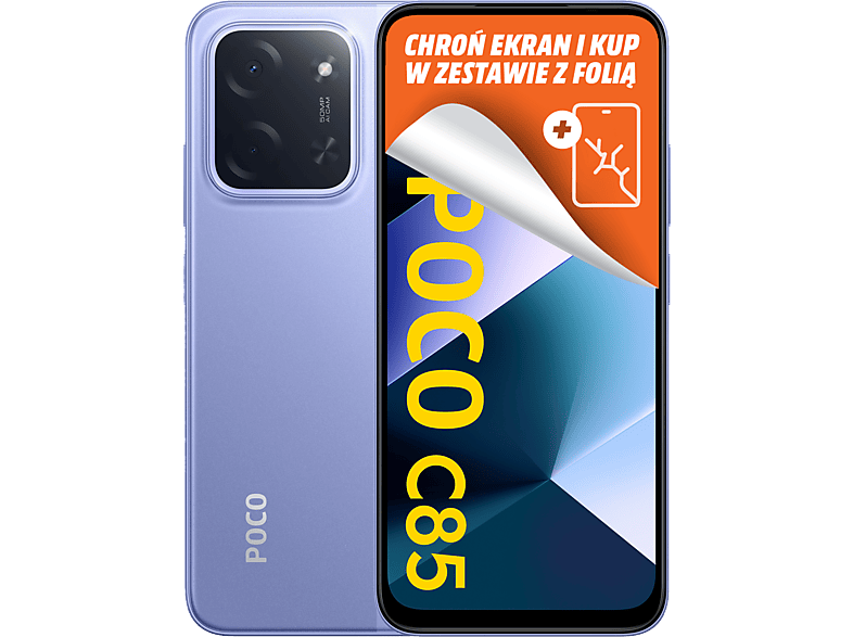 Smartfon POCO C85 8/256GB Fioletowy
