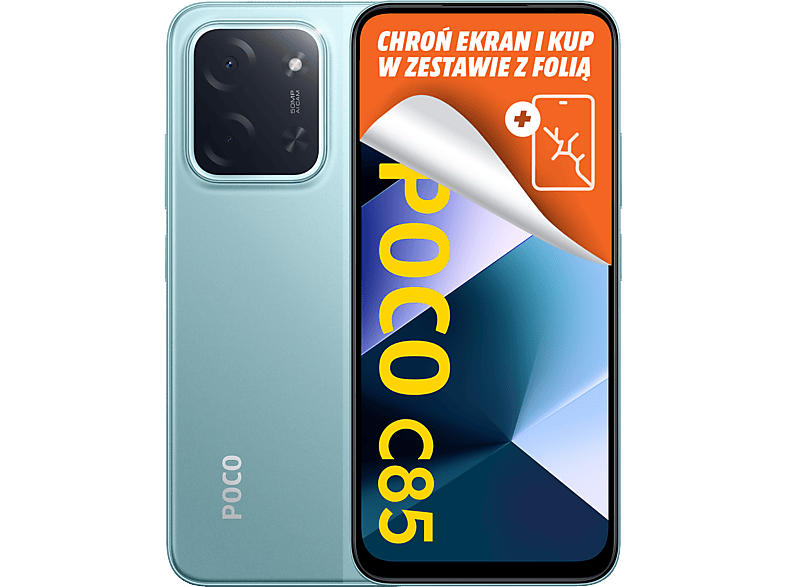 Smartfon POCO C85 8/256GB Zielony | sprawdź cenę i opinie w MediaMarkt