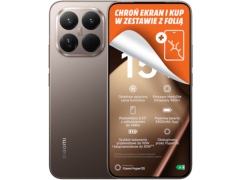 Xiaomi 15T Pro 5G 12/512 GB Złoty