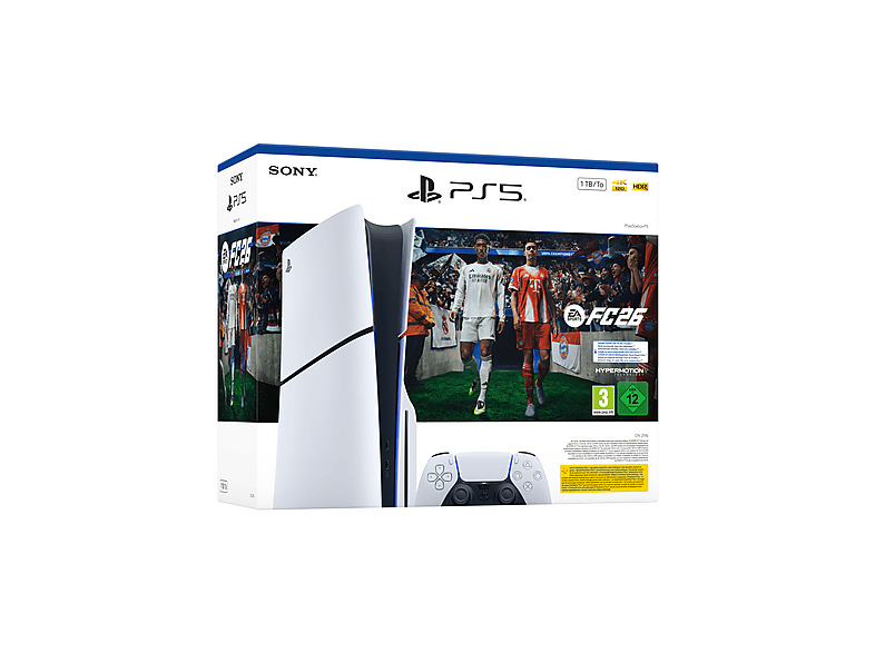 Thumbnail - SONY PlayStation®5 1TB – EA SPORTS FC™ 26 Bundle (Modellgruppe - Slim)