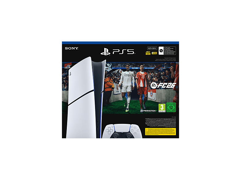 SONY PlayStation®5 Digital-Edition 825 GB – EA SPORTS FC™ 26 Bundle