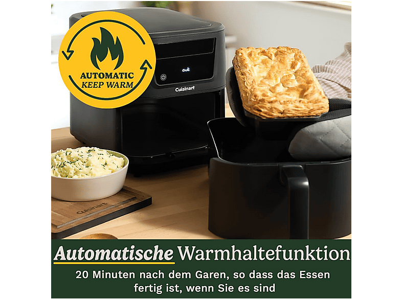 CUISINART Kompakt Max 7.6 Liter Heissluftfritteuse