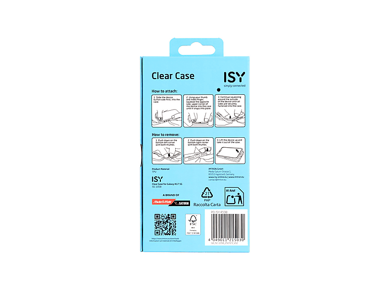 Thumbnail - ISY ISC-1058, Backcover, Samsung, Galaxy A17 5G, Transparent
