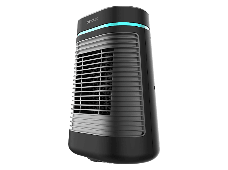 Calefactor cerámico - Cecotec ReadyWarm 1550 Max Ceramic Rotate Black, 1500W, 3 modos funcionamiento, Oscilación, 15m2, Termostato regulable, Negro