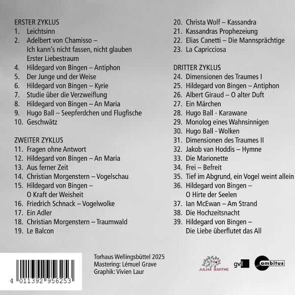 Buchcover mit Titeln und Autoren in deutscher Sprache. Unten befinden sich Barcode und Logos.