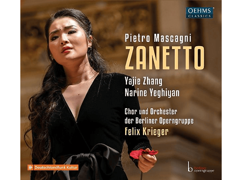 Berliner Operngruppe Chor/Berliner Operngruppe Orchester/Krieger, Felix/Yeghiyan, Narine/Zhang, Yajie - Mascagni: Zanetto - (CD)