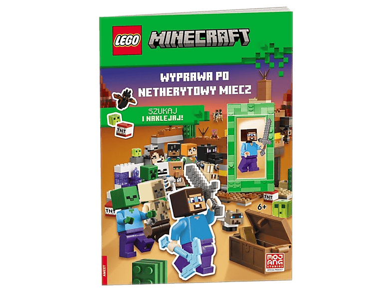 Książka LEGO Minecraft. Wyprawa po netherytowy miecz