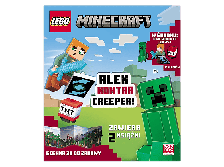 Książka LEGO Minecraft. Alex kontra Creeper