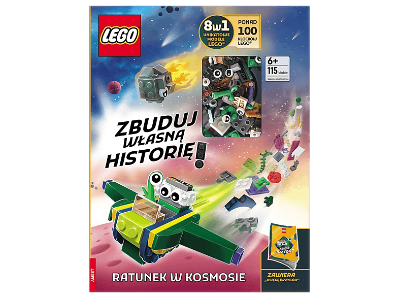 Książka LEGO Ratunek w kosmosie. Zbuduj własną historię!