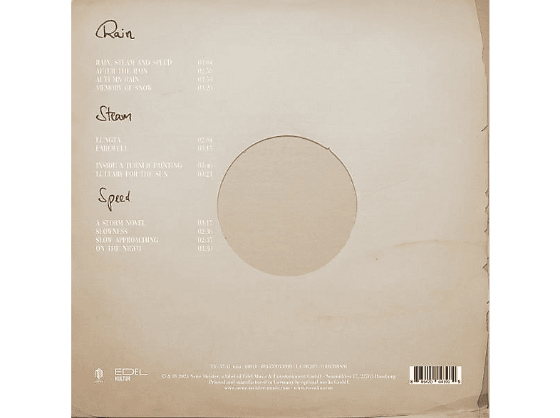 Thumbnail - Reentko Dirks - Rain, Steam and Speed (Vinyl)