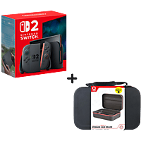 MediaMarkt NINTENDO Switch 2 - Spelconsole + QWARE Opbergtas Zwart Bundel 256 GB aanbieding