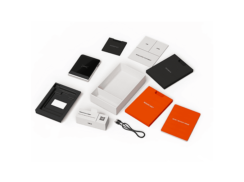 Thumbnail - LEDGER SAS Flex™ mit Ledger Recovery Key, Krypto Hardware Wallet