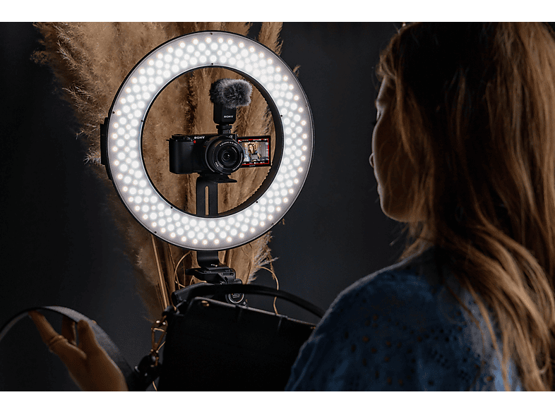 Sony Alpha ZV-E10L APS-C spiegellose Vlog-Kamera mit Wechselobjektiv und 16-50 mm f/3.5-5.6 (SELP16502) Power Zoom Kit-Objektiv; Systemkamera — Foto 2 von 5