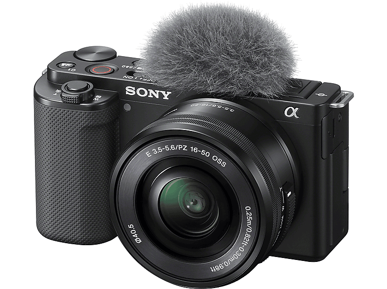 Sony Alpha ZV-E10L APS-C spiegellose Vlog-Kamera mit Wechselobjektiv und 16-50 mm f/3.5-5.6 (SELP16502) Power Zoom Kit-Objektiv; Systemkamera — Foto 3 von 5