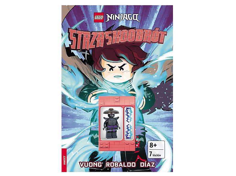 Książka LEGO Ninjago Strzaskoobrót Wielokolorowy