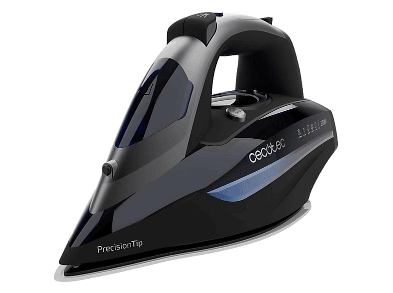Plancha de vapor - Cecotec IronHero 3200 i-Pump Absolute, 285 g/min, horizontal con bomba, Negro
