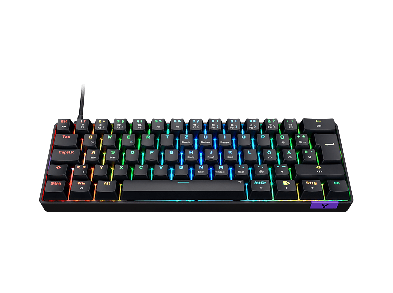 Thumbnail - ISY IGB-3000, Gaming-Set, Mecha-Membran, Kabelgebunden, Schwarz