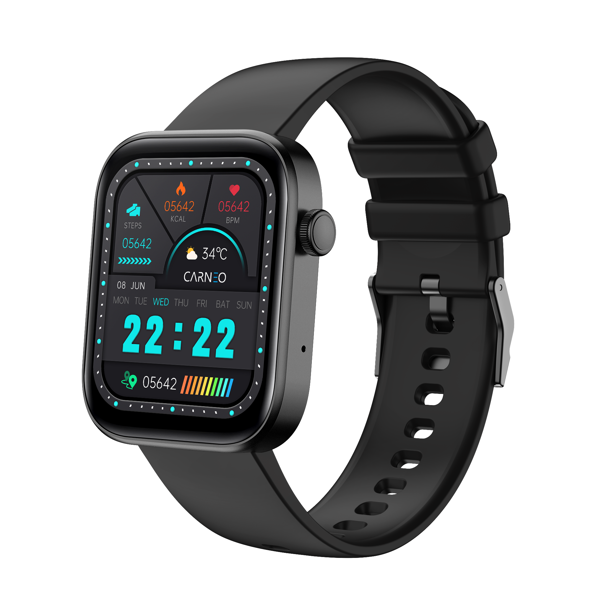 CARNEO Zenith HR+ okosóra, fekete