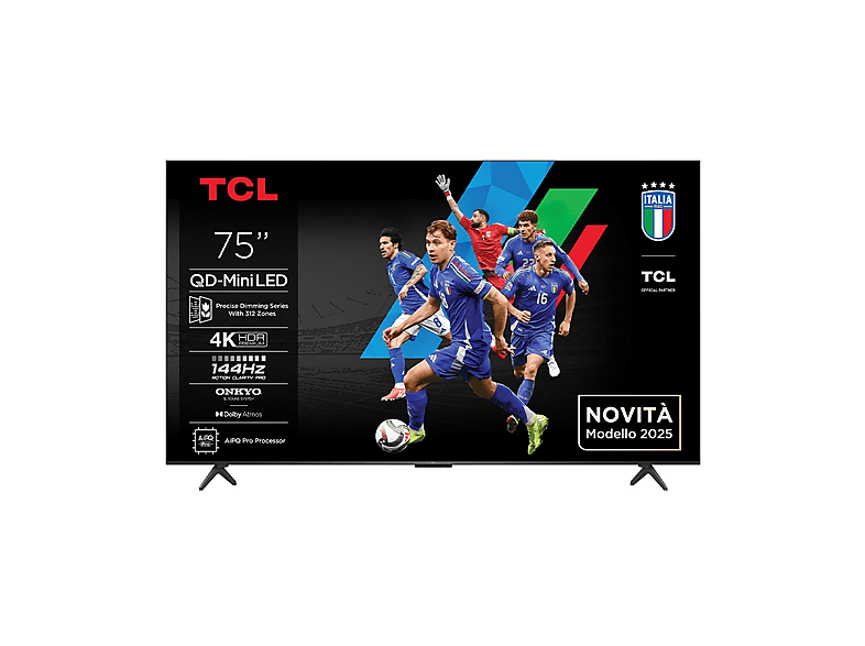 TCL 75C6K TV QD-MINI LED, 75 ”
