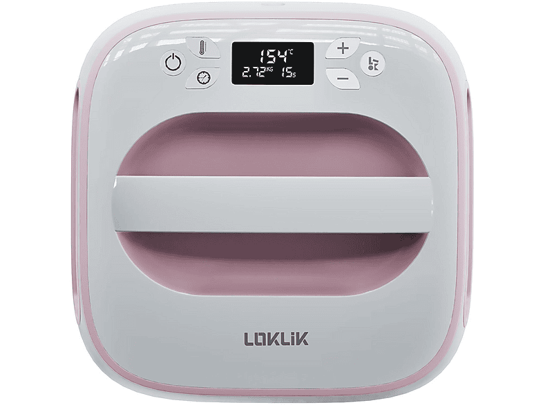 LOKLIK Transferpresse Easy Wärmepresse Romance Pink