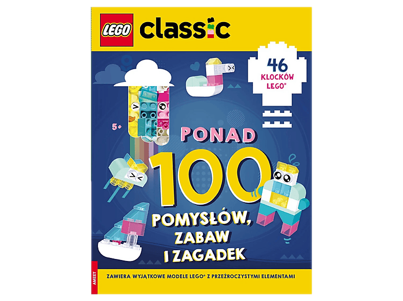 Książka LEGO Classic. Ponad 100 pomysłów, zabaw i zagadek