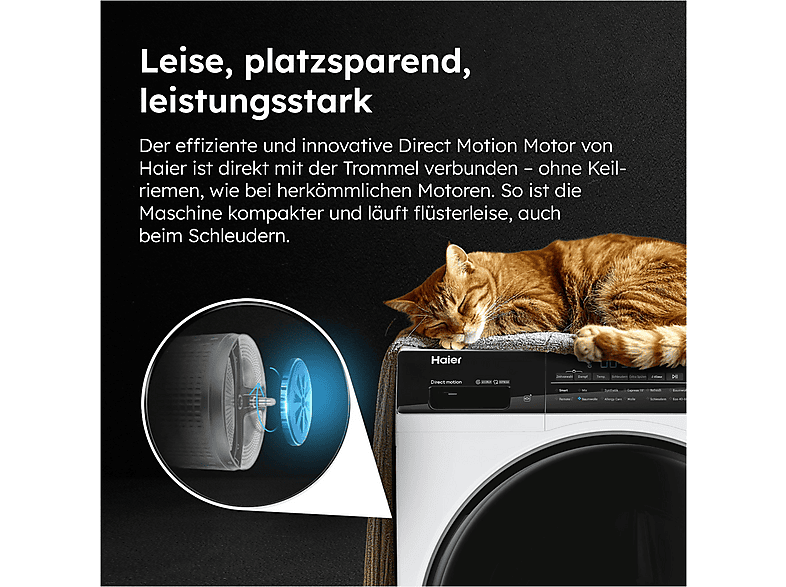 Thumbnail - HAIER HW 100-B 14959 U 1 DE Waschmaschine (10 kg, 1300 U/Min., A)