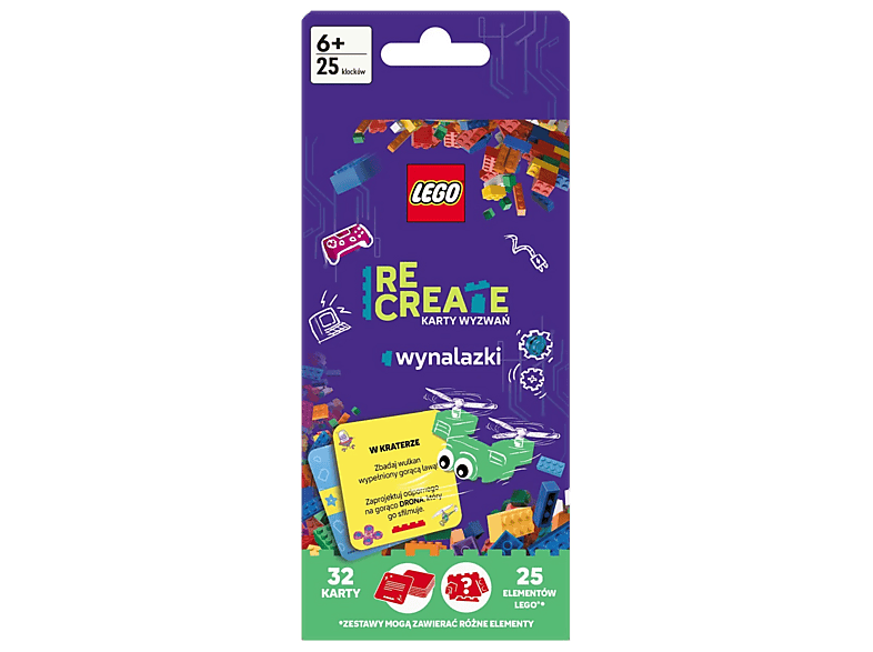 Lego Recreate. Karty Wyzwań. Wynalazki