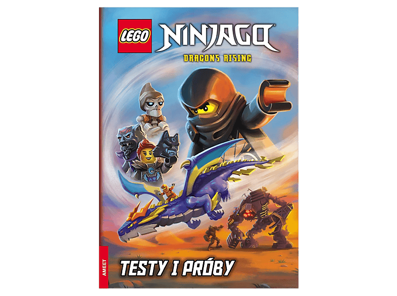 Książka LEGO Ninjago. Testy i próby Wielokolorowy