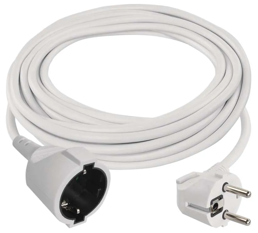 EMOS 7 m hosszabbító, 1 aljzat, fehér (P0127R)